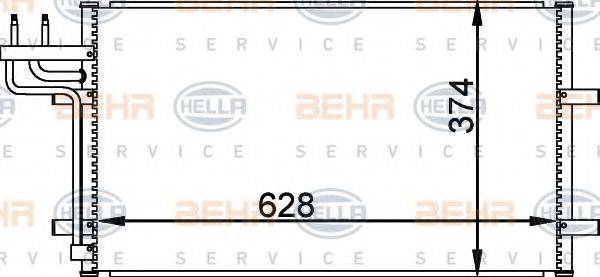 BEHR HELLA SERVICE 8FC 351 301-731