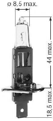 BERU 112560 Лампа накаливания, основная фара