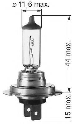 BERU 112996 Лампа розжарювання, основна фара