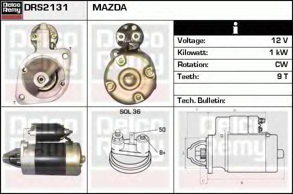 MAZDA 0426-18-400L Стартер