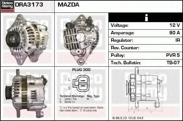 MAZDA KL11-18-300 Генератор