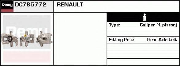RENAULT TRUCKS 7701209867 Гальмівний супорт