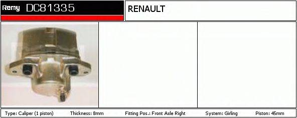 RENAULT TRUCKS 7701202243 Гальмівний супорт