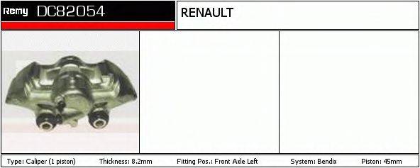 RENAULT TRUCKS 7701203844 Гальмівний супорт