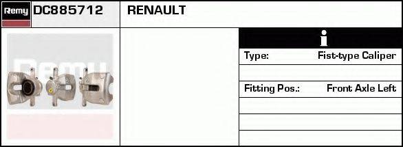 RENAULT TRUCKS 7701209862 Гальмівний супорт