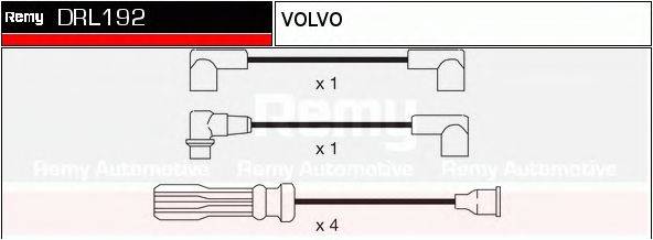 VOLVO 3203296-5 Комплект дротів запалювання