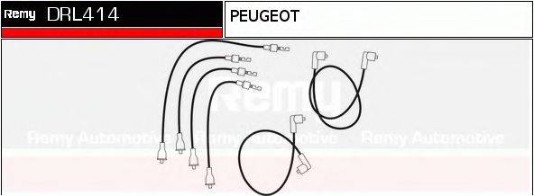 DELCO REMY DRL414 Комплект дротів запалювання