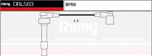 DELCO REMY DRL563 Комплект дротів запалювання