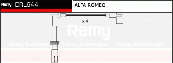 DELCO REMY DRL644 Комплект дротів запалювання