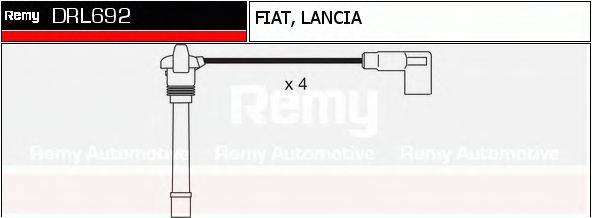 DELCO REMY DRL692 Комплект дротів запалювання