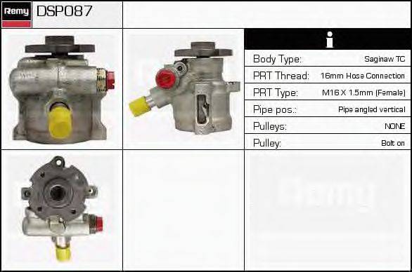 ERA SP8087 Гідравлічний насос, кермо