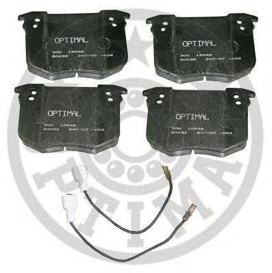 OPTIMAL 12049 Комплект гальмівних колодок, дискове гальмо