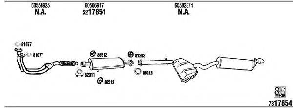 WALKER AR15501 Система випуску ОГ