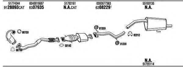 WALKER ARH17792B Система випуску ОГ