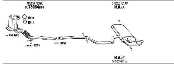 WALKER SEH28171BB Система випуску ОГ