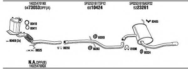 WALKER SEK17902BB Система випуску ОГ