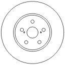 MAPCO 25586 гальмівний диск