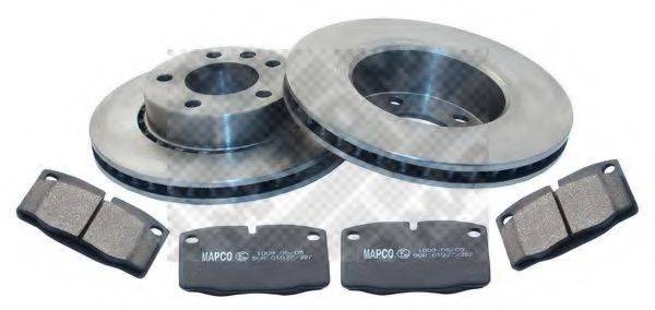 MAPCO 47759 Комплект гальм, дисковий гальмівний механізм
