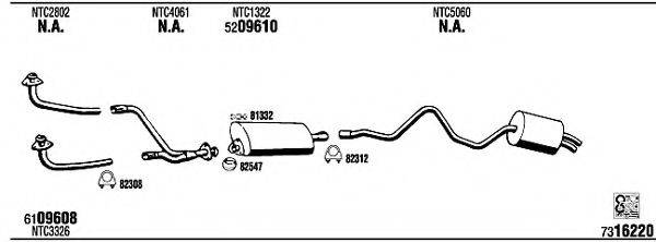 FONOS LR50002 Система випуску ОГ