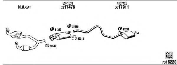 FONOS LR50004 Система випуску ОГ