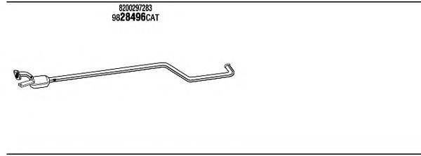FONOS REH16422 Система випуску ОГ