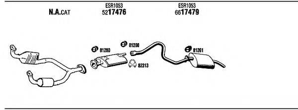 FONOS RV60111 Система випуску ОГ