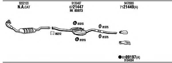 FONOS VOT07259 Система випуску ОГ