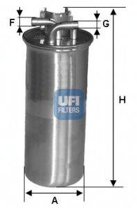 UFI 2400100 Паливний фільтр