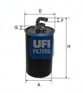UFI 2403000 Паливний фільтр