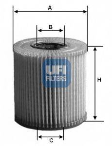 UFI 2504000 Масляний фільтр