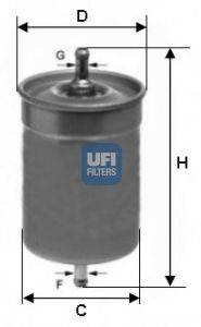 UFI 3150000 Паливний фільтр