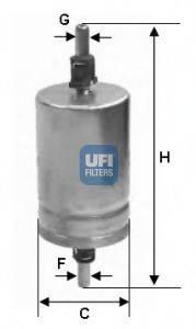 UFI 3151000 Паливний фільтр
