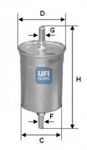 UFI 3151500 Паливний фільтр