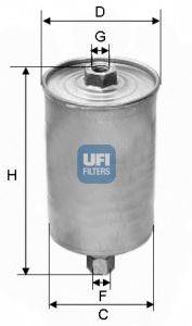 UFI 3159400 Паливний фільтр