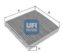 UFI 5416500 Фільтр, повітря у внутрішньому просторі