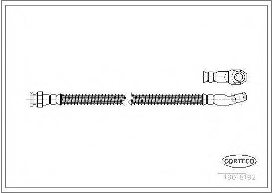 PIRELLI 5043 Гальмівний шланг