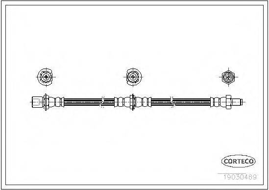 CORTECO 19030469 Гальмівний шланг