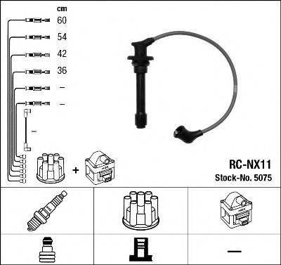 MAZDA 1N03-18-140 Комплект дротів запалювання