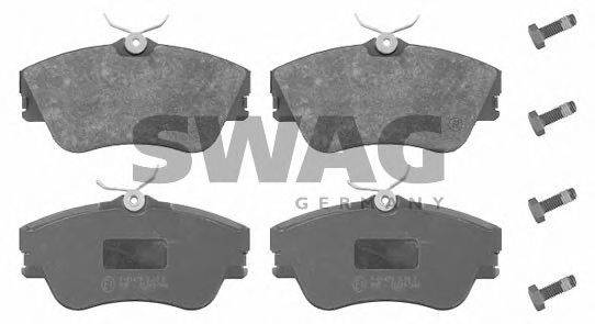 SWAG 21479 Комплект гальмівних колодок, дискове гальмо