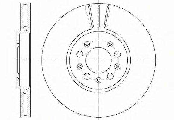 A.P. X 24847 гальмівний диск