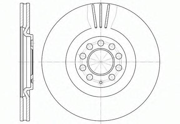A.P. 22015 V гальмівний диск