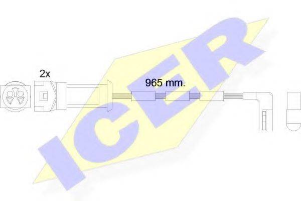 LUCAS CAV GIC129 Сигналізатор, знос гальмівних колодок