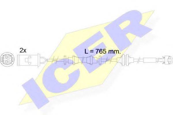 ICER 610535EC Сигналізатор, знос гальмівних колодок