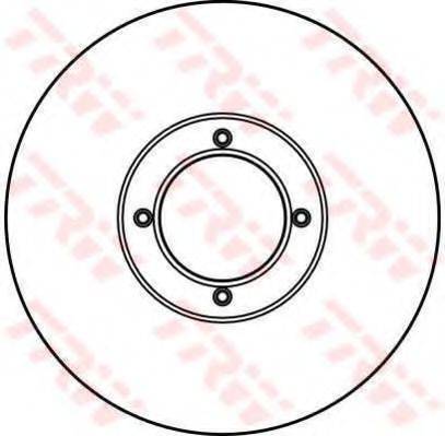 TRW DF2616 гальмівний диск