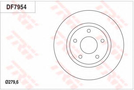 NISSAN (DONGFENG) 402063DA0A гальмівний диск