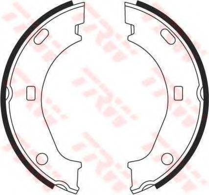 TRW GS8242 Комплект гальмівних колодок, стоянкова гальмівна система