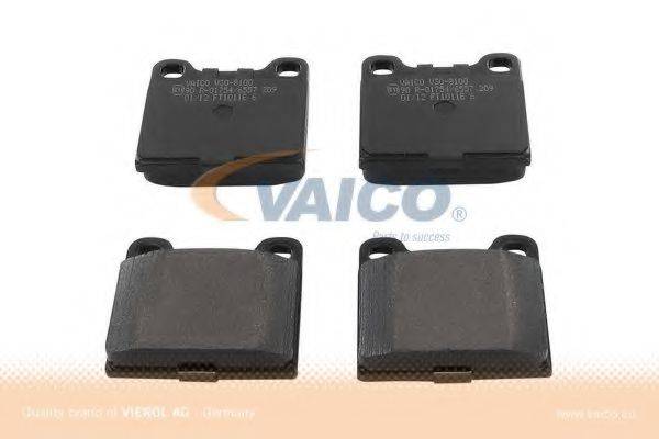 VAICO V308100 Комплект гальмівних колодок, дискове гальмо