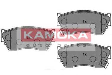 KAMOKA 21658 Комплект гальмівних колодок, дискове гальмо