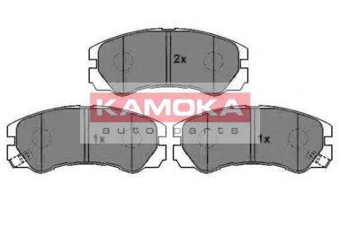 KAMOKA 21846 Комплект гальмівних колодок, дискове гальмо