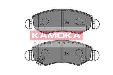 KAMOKA 23257 Комплект гальмівних колодок, дискове гальмо